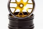 Killerbody disky hliníkové zlaté (2): Corvette GT2 1:10