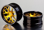 Killerbody disky hliníkové zlaté (2): Corvette GT2 1:10