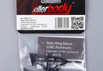 Killerbody Rear Wing Mount CNC Medium Black 1/7