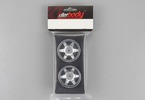 Killerbody disky hliníkové stříbrné (2): Alfa Romeo 155 GTA 1:10