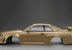 Killerbody karosérie 1:10 Nissan Skyline R34 zlatá