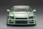 Killerbody karosérie 1:10 Nissan Skyline R34 zelená