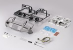 Killerbody Bumper with LEDs aluminium silver: 1/10 Truck