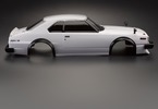 Killerbody Body 1/10 Nissan Skyline 2000 Turbo GT-ES C211 White