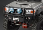 Killerbody Bumper with LEDs aluminium black 1/10 Truck