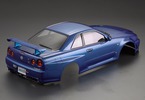Killerbody Body 1/10 Nissan Skyline R34 Blue