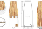 Klima 50 mm Nose Cone with Storage Compartment, White