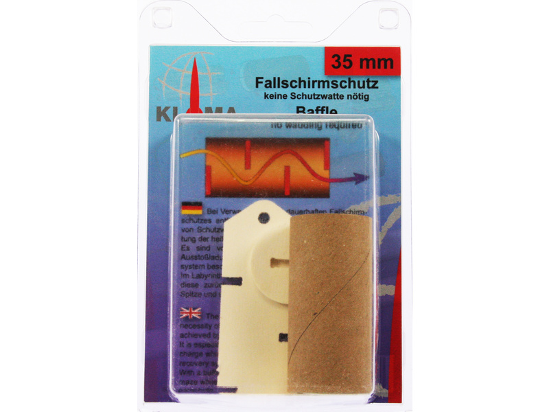 Klima Parachute 45 Cm Voor Modelraketten - Licht En Scheurvast