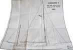 COREL Corsaro II plachetnice 1:24 kit