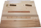 Vaurien sailing dinghy 1:10 kit