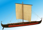 Dušek Vikingská prodloužená loď 1060 1:35 kit