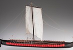 Dušek Vikingská prodloužená loď 1060 1:35 kit