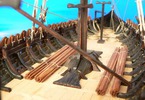 Dušek Vikingská loď Gokstad 1:35 kit