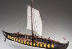 Dušek Vikingská loď Gokstad 1:35 kit