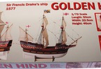Dušek Golden Hind 1577 1:72 kit