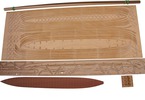 Dušek Wikinger Langschiff 1:72 kit