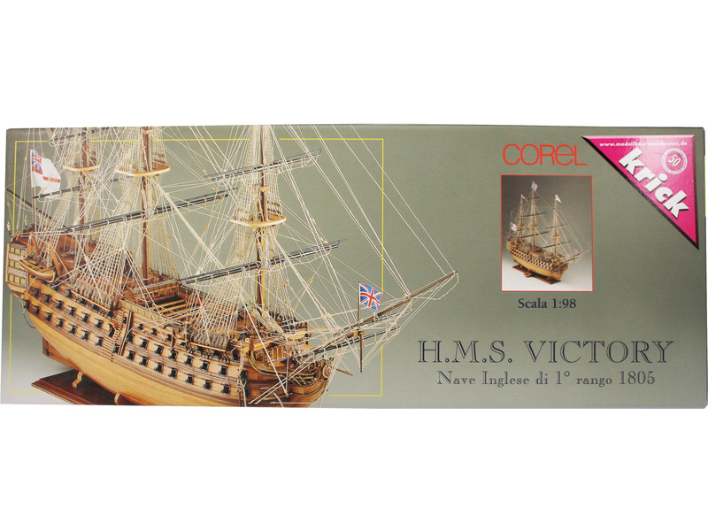 HMS Victory Model Kit Scale 1 to 98 - Corel (SM23)