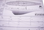 AMATI Rainbow Sailboat 1934 1:80 set