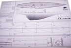 AMATI Rainbow Sailboat 1934 1:80 set