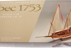 AMATI Sciabecco pirate ship 1753 1:60 set