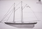 AMATI Bluenose schuner 1921 1: 100 set