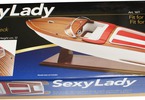 AMATI Sexy Lady sportovní člun 1:8 kit