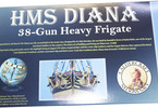 CALDERCRAFT H.M.S. Diana fregata 1794 1:64 kit