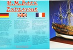 CALDERCRAFT Endeavour H.M. Bark 1767 1:64 kit