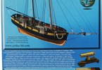 CALDERCRAFT H.M. Pickle škuner 1805 1:64 kit