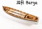 Vanguard Models Barge člun 32" 1:64 kit