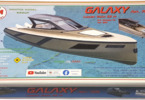 Mantua Model Galaxy 53ft luxury yacht 1:25 kit
