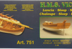 Mantua Model Victory šalupa 1:16 kit