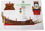 Mantua Model La Couronne 1:98 kit