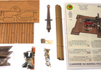 Mantua Model Francouzský kanón 1:17 kit