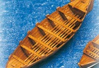 Fishing boat sloop 108x26x18mm