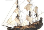 OCCRE Black Swan pirátská loď 1:75 kit