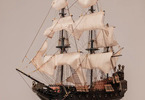 OCCRE Black Swan pirátská loď 1:75 kit