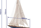 OCCRE Endeavour jachta – Americas Cup 1934 1:75 kit