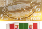 OCCRE Amerigo Vespucci 1:100 + plachty Kit