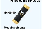 Raboesch vložka spojky 106-40 mosaz 2.3mm