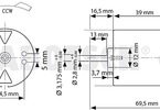 Raboesch motor stejnosměrný Blue RM-510 TRQ 7.2V