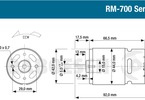 Raboesch motor stejnosměrný Blue RM-730 TRQ 12V