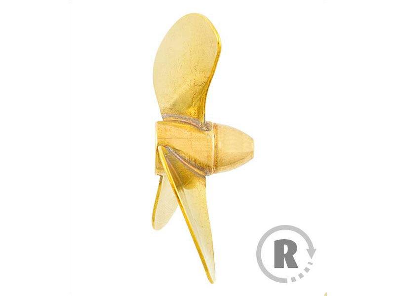Raboesch boat propeller class 160 30mm M3 3blade right (KRrb16001a