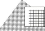 Raboesch mřížka PVC čtverová struktura 0.32x185x290mm (2)