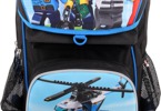 LEGO školní aktovka Maxi, 2 dílný set - CITY Police Chopper