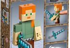 LEGO Minecraft - Velká figurka: Alex s kuřetem