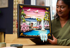 LEGO Art - Japanese Cherry Blossom Landscape