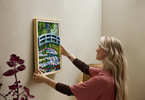 LEGO Art - Claude Monet – Bridge over a Pond of Water Lilies