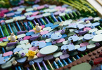 LEGO Art - Claude Monet – Bridge over a Pond of Water Lilies