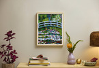 LEGO Art - Claude Monet – Bridge over a Pond of Water Lilies